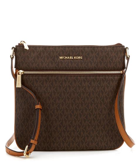 michael kors brown crossbody|Michael Kors handbags dark brown.